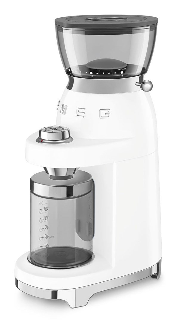 Smeg 50's Style Kaffekv�rn CGF03WHEU Hvid #5