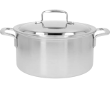 Demeyere 5-PLUS 40851-107-0 sovsegryde 2.2 L Rund Slv #1