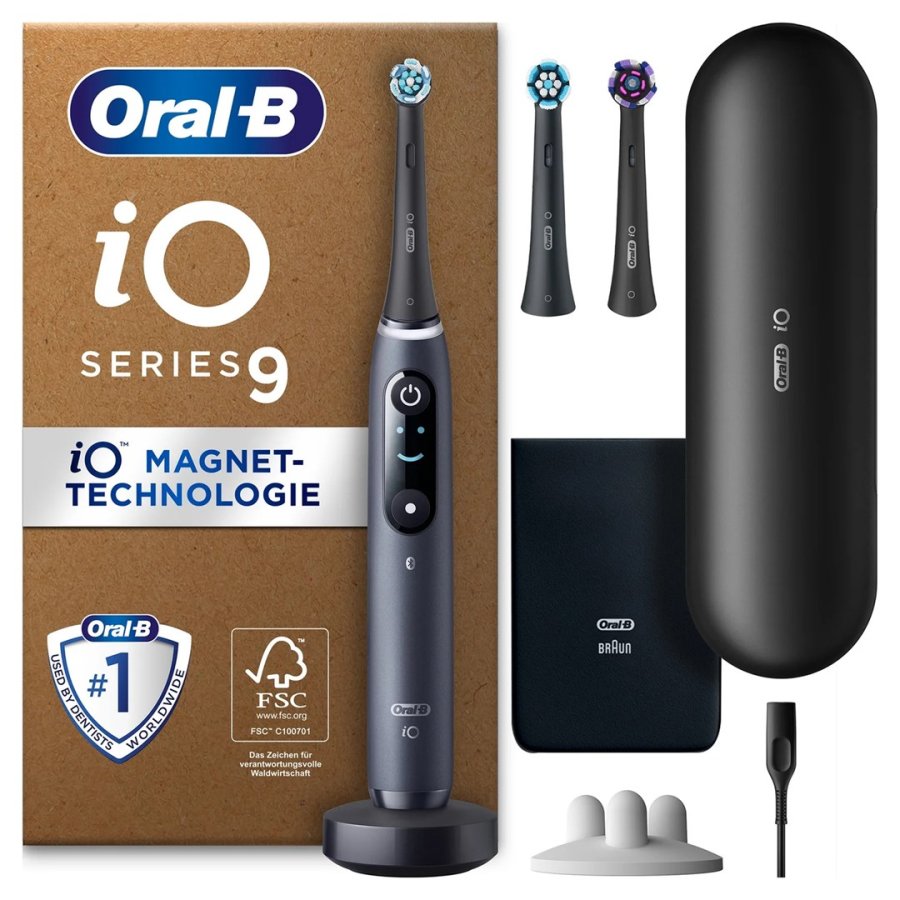 Braun Oral-B iO Series 9 Plus Edition Voksen Elektrisk tandbrste Rose #1