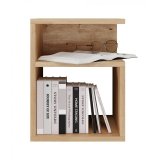 TINI natbord 30x30x40, hndvrksmssigt egetr #3