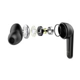 Bluetooth hovedtelefoner Savio TWS-11 Sort #11
