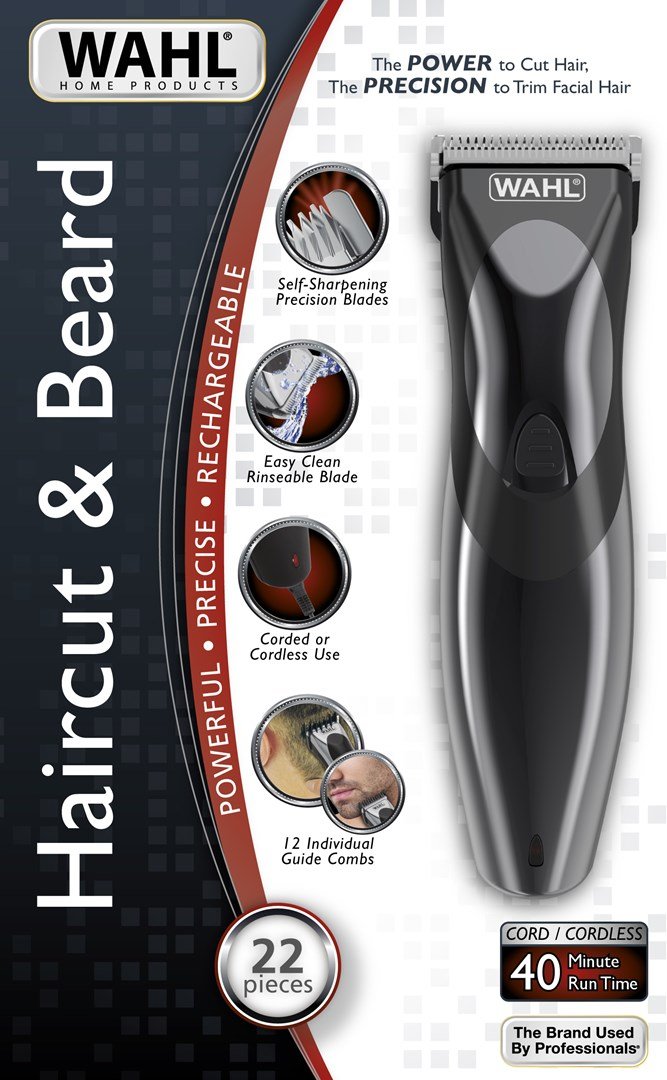 Wahl 9639-816 skg- og hrtrimmer Sort #2
