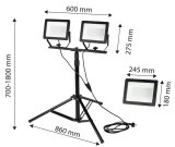 Dobbelt spotlight 2x100W SMD LED 2 x 8500lm #10