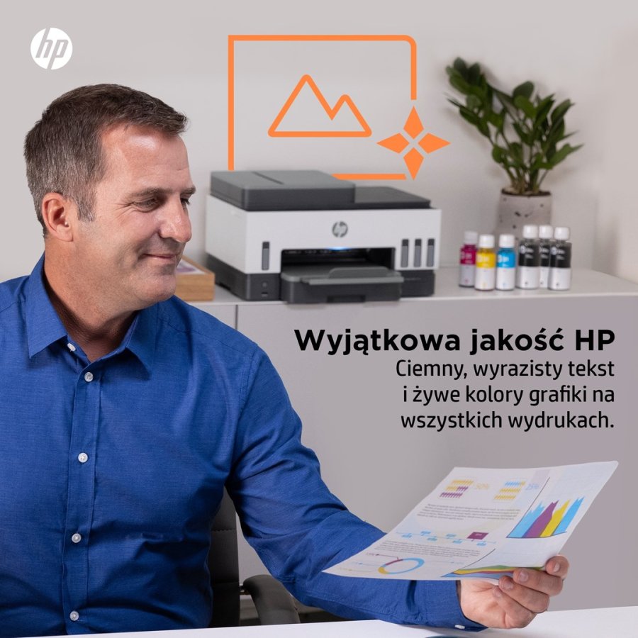 HP Smart Tank 790 All-in-One Printer Termisk inkjet A4 4800 x 1200 dpi 15 sider pr. minut Wi-Fi #5