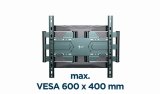 Gembird WM-80ST-01 tv-beslag 2,03 m (80