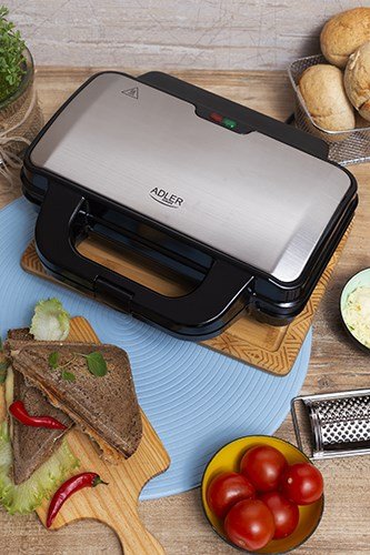 Adler AD 3043 sandwichtoaster 1300 W Sort #10
