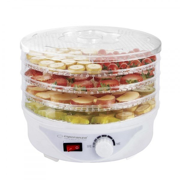 Esperanza EKD003 hydreringsmaskine til mad Transparent, Hvid 250 W #3