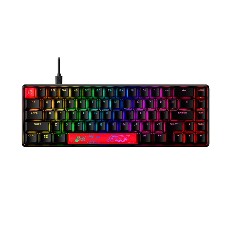 HyperX Alloy Origins 65 ─ mekanisk gaming-tastatur ─ HX r�dt (US layout) #12