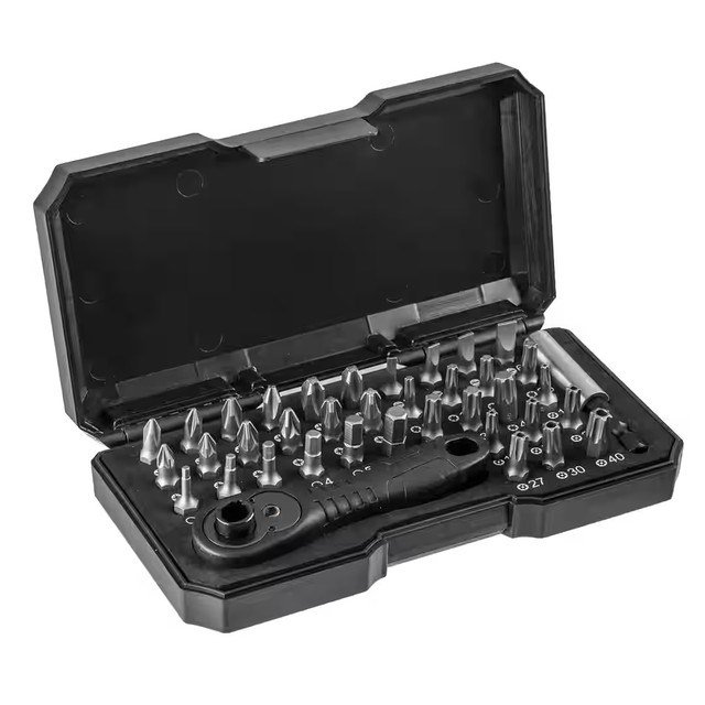 NEO TOOLS bits�t med holder, 38 dele #1
