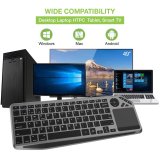 Techly ICTB9801TB tastatur Universel RF trdls + Bluetooth QWERTY US engelsk Sort #17