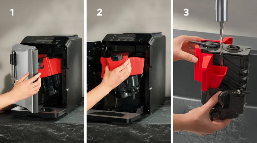 Siemens TF303E01 EQ300 espressomaskine (slvfarvet; 1300 W) #6