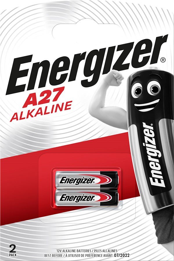 Energizer Specialitetsbatteri A27, 2 stk. #1