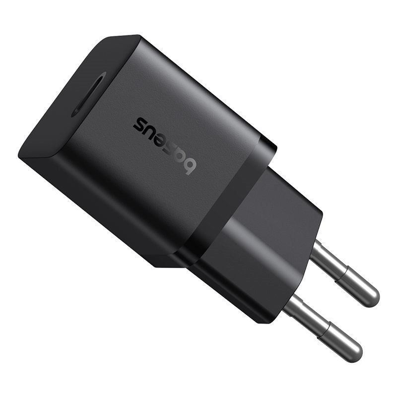 Baseus P10110909113-00 USB-C GaN5 mini 25W netoplader Sort #4