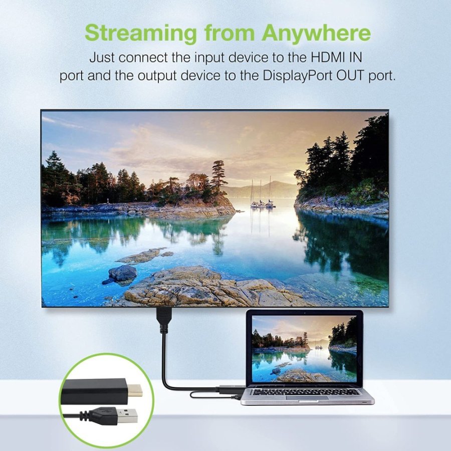 Techly ICOC HDMI-DP12A video omformer 4096 x 2160 pixel #7