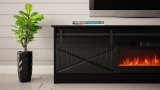 RTV GRANERO + pejseskab 200x56,7x35 sort/sort glans #5