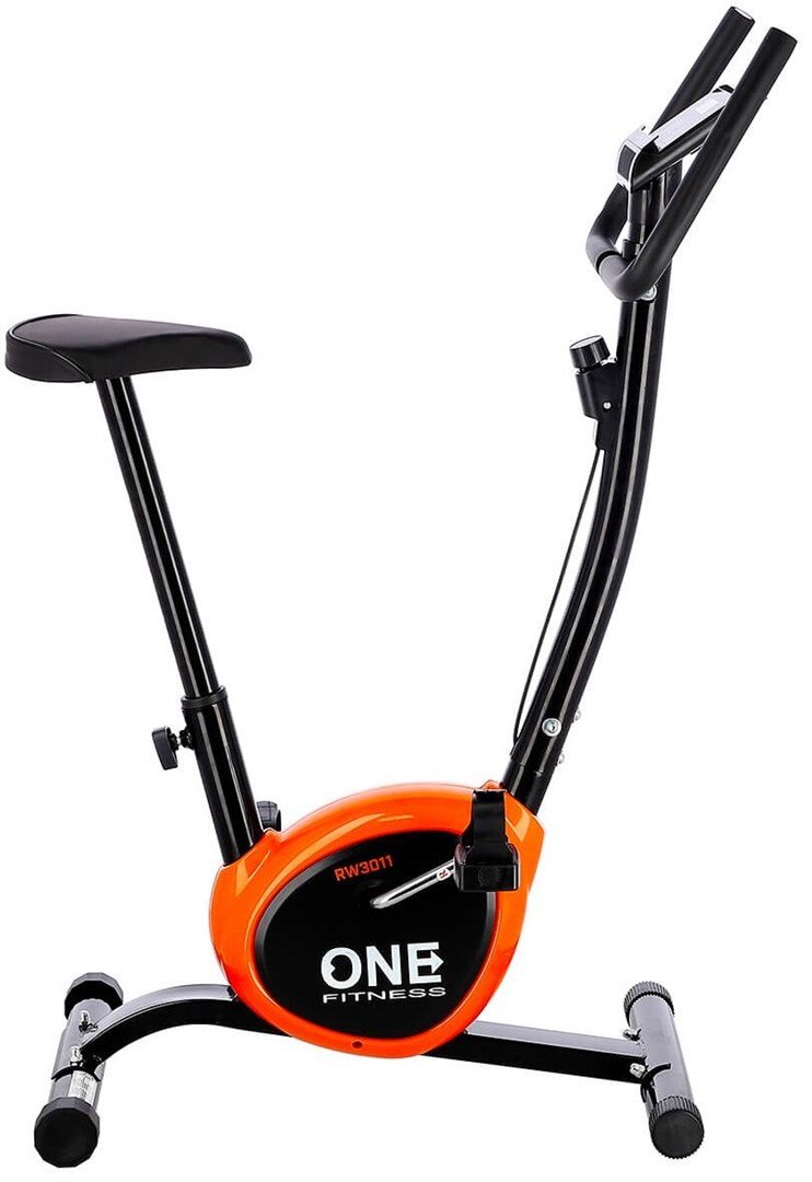 One Fitness mekanisk cykel RW3011 sort og orange #5
