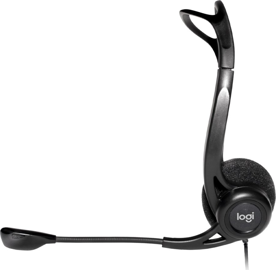 Logitech 981-000100 hovedtelefoner/headset Ledningsfrt Opkald/musik USB Type-A Sort #57