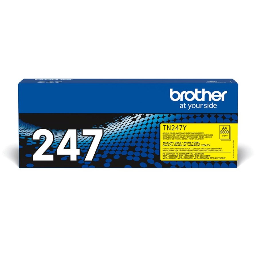 Yellow Laser Toner (TN247Y) #1