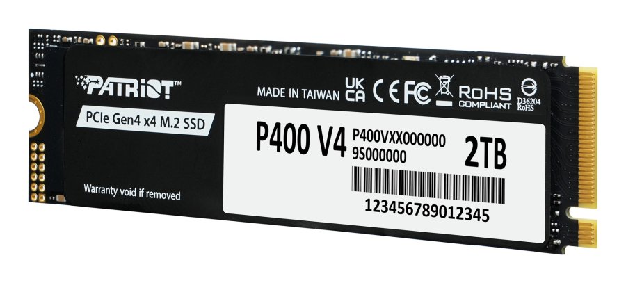 Patriot Memory P400 V4 2 TB M.2 PCI Express 4.0 NVMe #4