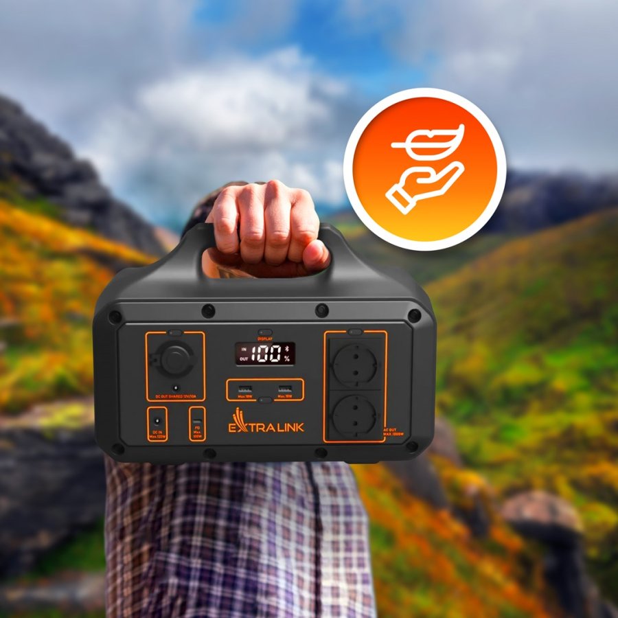 Extralink EPS-S600S Brbar energistation 6 Lithium-Ion (Li-Ion) 30630 mAh 600 W 7,2 kg #25