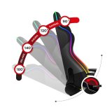 Huzaro Force 6.2 RGB PC gamingstol Spand (vugge) sde Sort #22