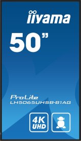 iiyama LH5065UHSB-B1AG skilte display Digital fladpaneldisplay 125,7 cm (49.5