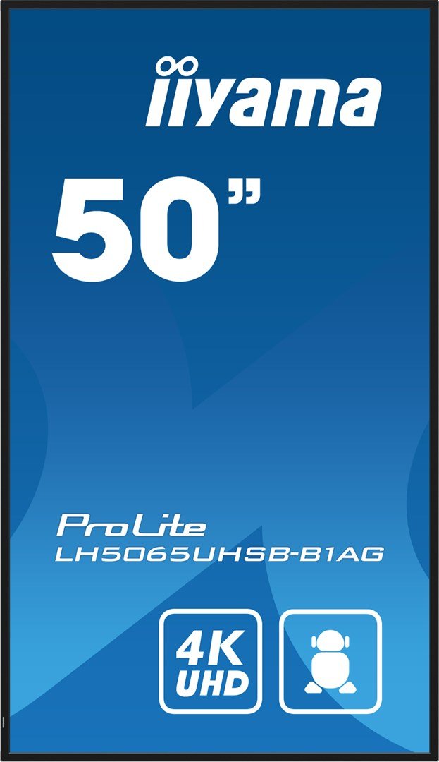 iiyama LH5065UHSB-B1AG skilte display Digital fladpaneldisplay 125,7 cm (49.5