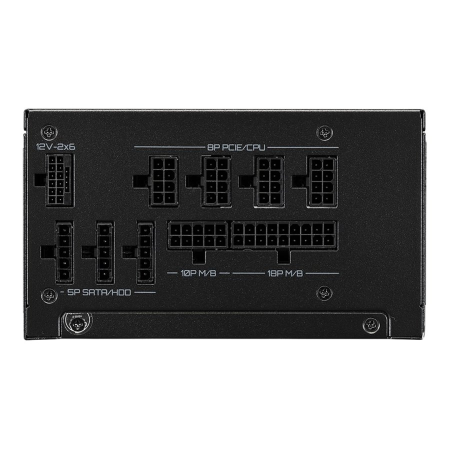 Cooler Master GX II Gold 850 ATX 3.1 enhed til str�mforsyning 850 W 24-pin ATX Sort #6
