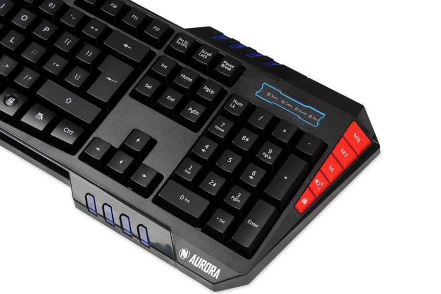 iBox IKS855 tastatur USB Engelsk Sort #4
