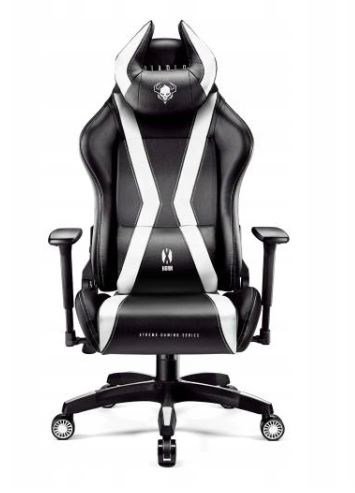 Diablo X-HORN 2.0 Normal gaming stol sort og hvid #1