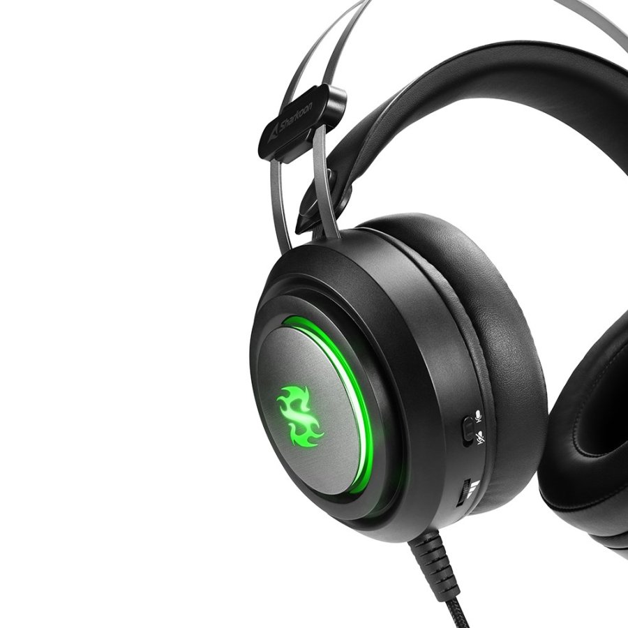 Sharkoon Skiller SGH30 Headset Ledningsfrt Spil Sort #5