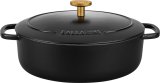BALLARINI BELLAMONTE oval stbejernsgryde 75003-546-0 - 5,5 ltr sort #2