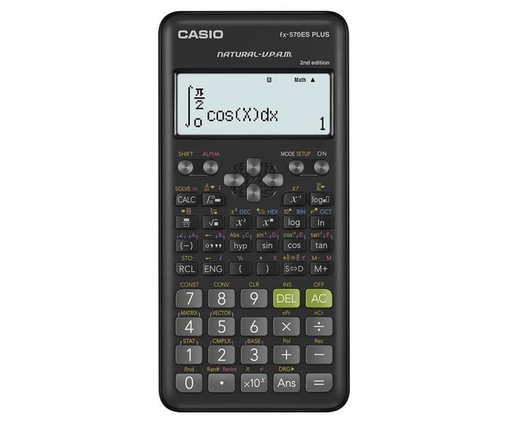 Casio FX-570ESPLUS-2 regnemaskine Desktop Videnskabelig Sort #1