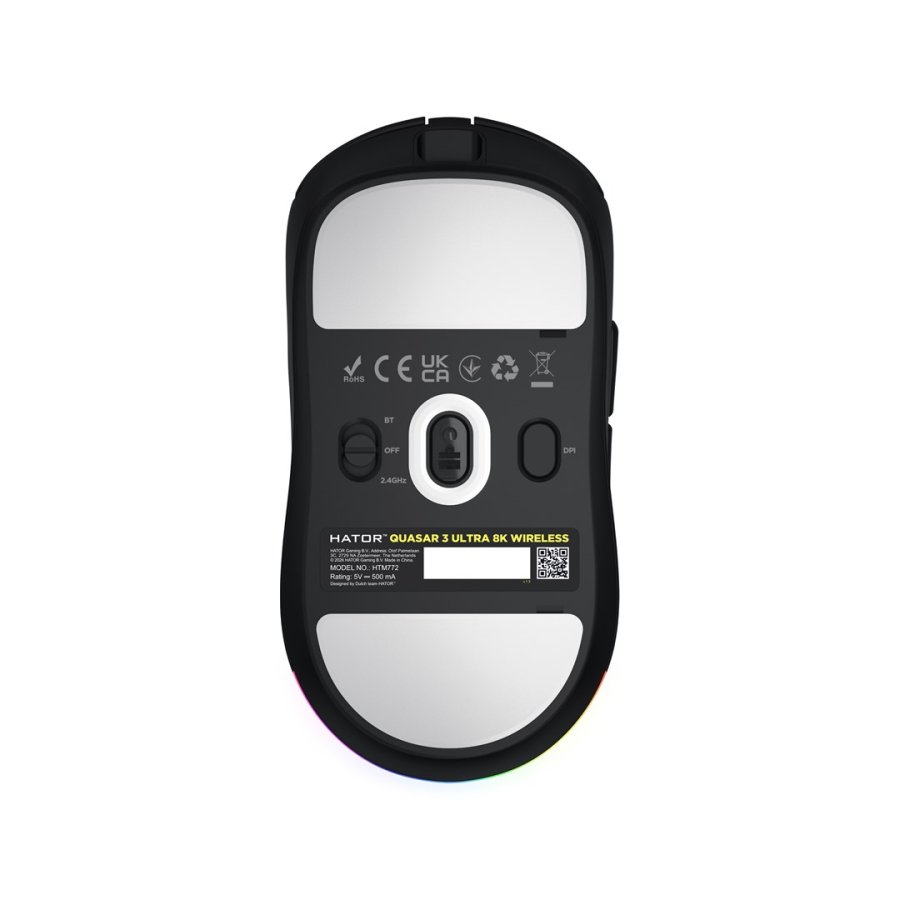 Mysz dla graczy Hator Quasar 3 Ultra 8K Wireless czarna #7