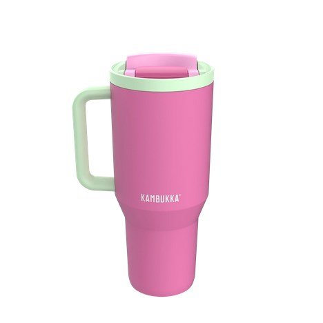 Termokrus med teleskopsugerr Kambukka Rio Tumbler 950 ml Bubblegum Mint #4