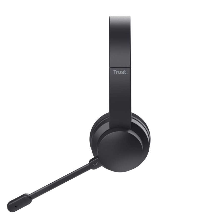 Trust Ayda Headset Kabel & trdls Opkald/musik USB Type-C Bluetooth Sort #1