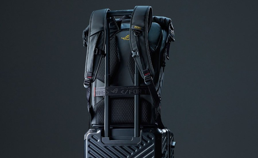 ASUS ROG SLASH Backpack Edition 20 rygs�k Rulletoprygs�k Sort Polyester, PU-l�der #10
