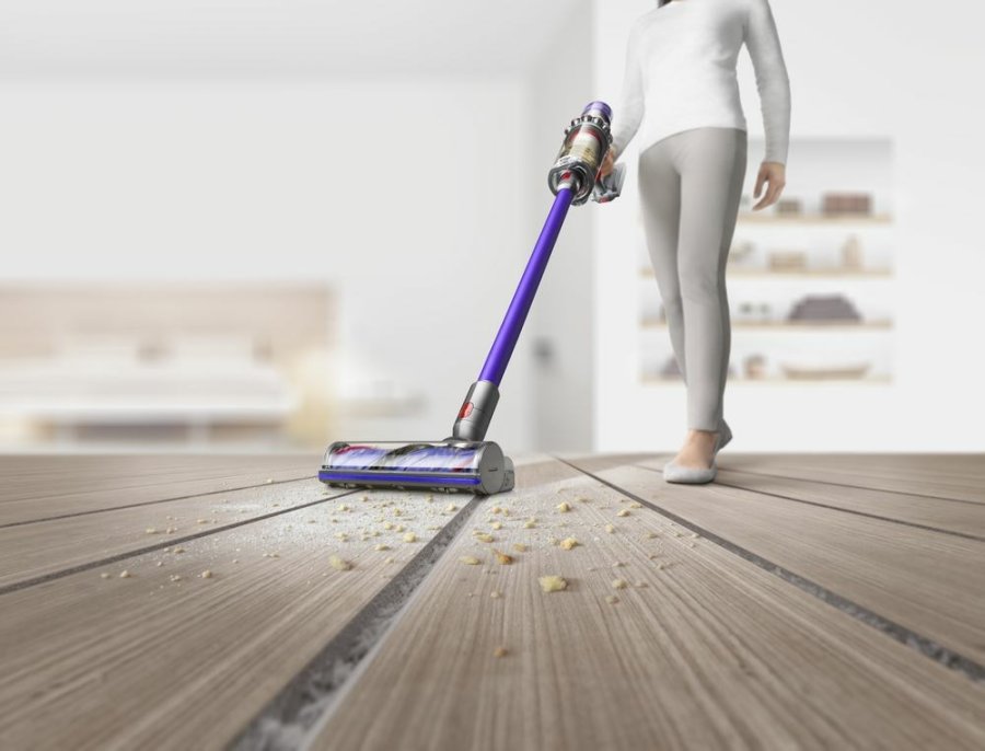 Dyson V11 Advanced 2-i-1 stangstvsuger Batteri Dry Posels 545 W Nikkel, Lilla #16