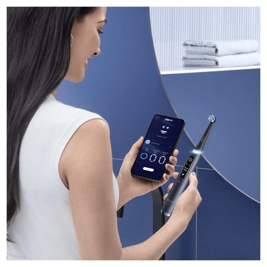 Szcoteczka Oral-B  iO Series 9 Duo Black Onyx/Rose #12