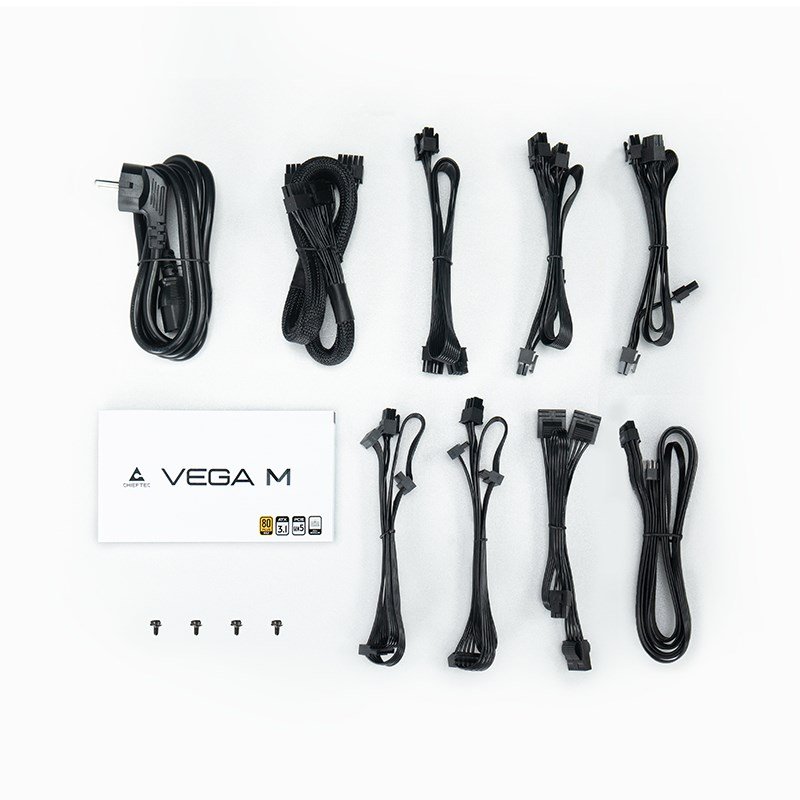 Chieftec Vega PPG-850-C enhed til str�mforsyning 850 W 20+4 pin ATX ATX Sort #7