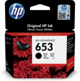 HP 653 1 stk Original Standard udbytte Sort #1