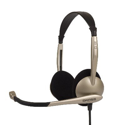 Koss CS100 Headset Ledningsfrt Kontor/Callcenter Beige #1