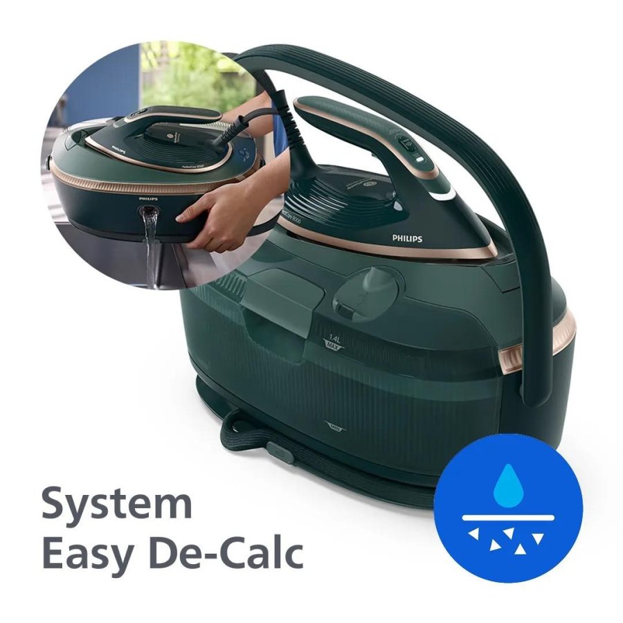 Philips PSG8200/70 Dampstrygning station 3120 W 1,4 L SteamGlide Elite-stryges�l #11