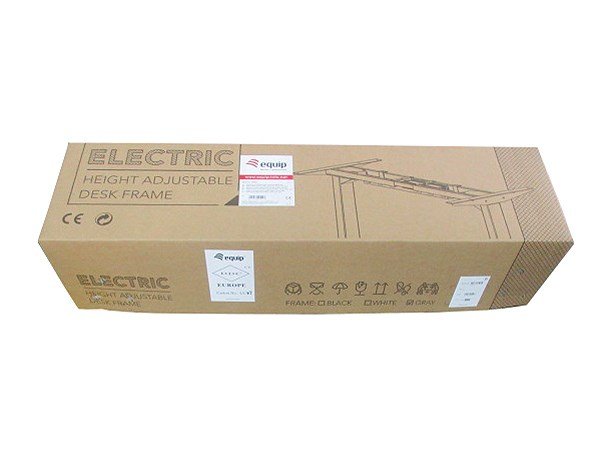 Equip 650803 stel til skrivebord Elektrisk 2 ben Gr� #8