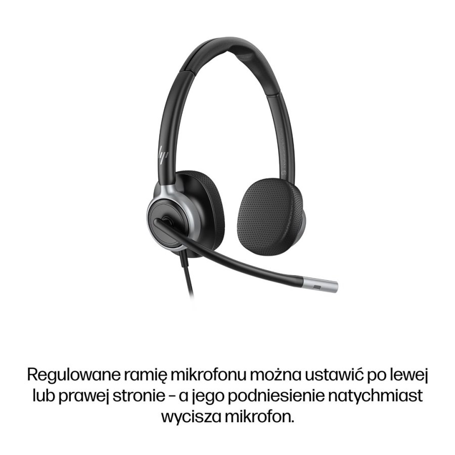 HP Poly Mission 625 Stereo USB Wired Headset (Bulk) #5