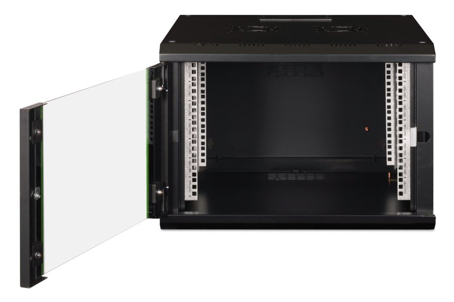 Digitus DN-19 07U-6/6-SW stativ 7U V�gmonteret stativ Sort #6