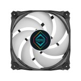 Iceberg Thermal IceGALE Lightning ARGB Computerkabinet Ventilator 12 cm Sort 3 stk #2