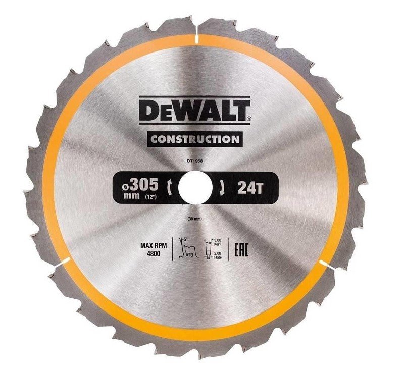 DeWALT DT1959-QZ rundsavklinge 1 stk #7