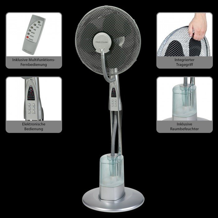 Ventilator med befugter Profi Care PC-VL 3069 #7