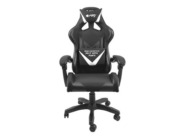 FURY Avenger L Universal gamingstol Polstret sde Sort #1